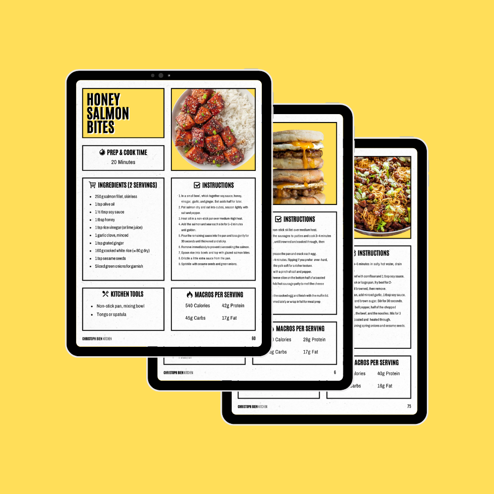 The Quick Protein Cookbook (E-Book)