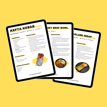 The 30 Minute Protein Cookbook (E-Book)