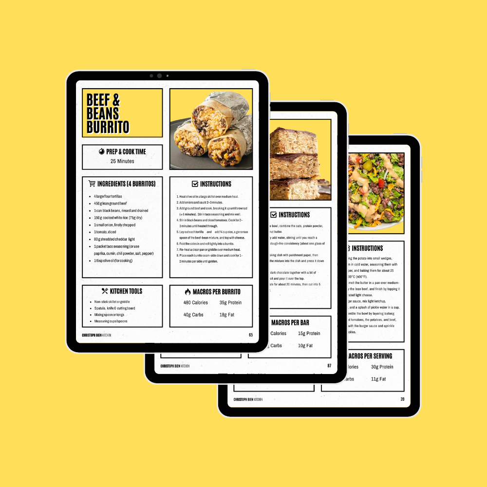 The Quick Protein Cookbook (E-Book)