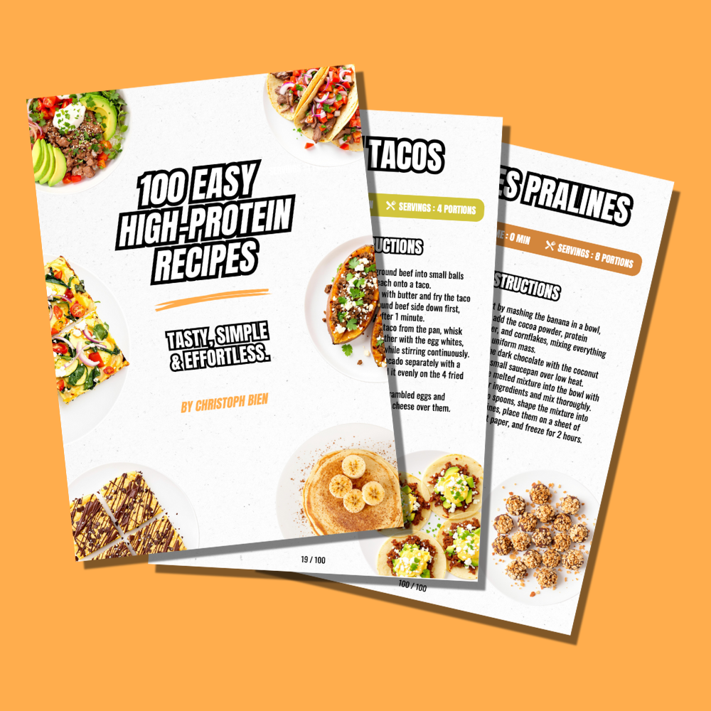 100 Easy High-Protein Recipes (E-Book)