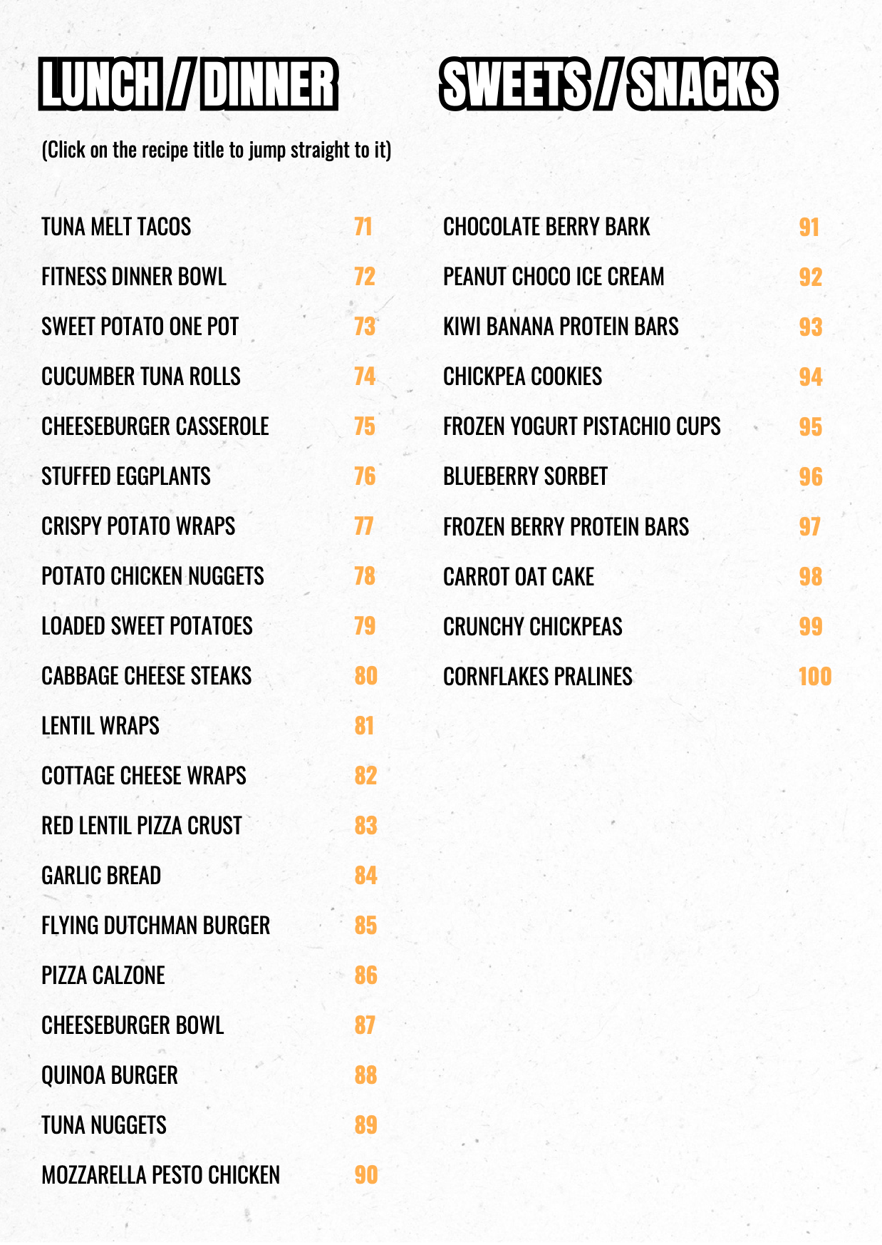 100 Easy High-Protein Recipes (E-Book)